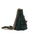 Fringed Small Buck Crossbody Bag, side view